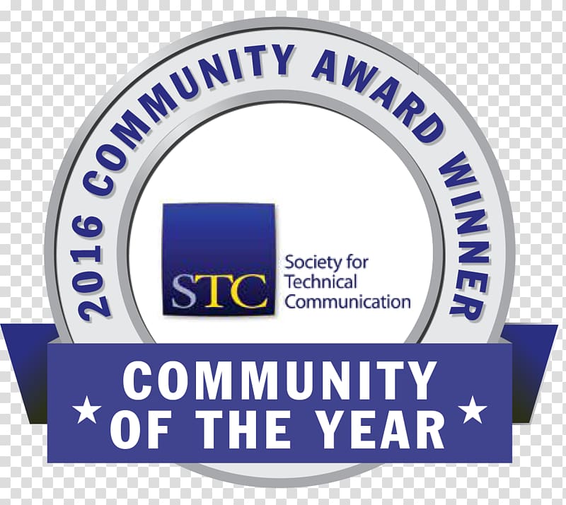 Brand Society for Technical Communication Organization Logo, Summit Award transparent background PNG clipart