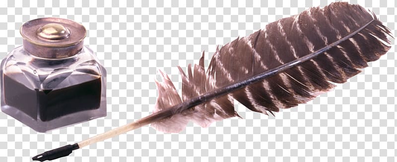Paper Writing Screenplay Ink, feather transparent background PNG clipart