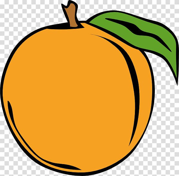 Peach Cobbler , Orange transparent background PNG clipart