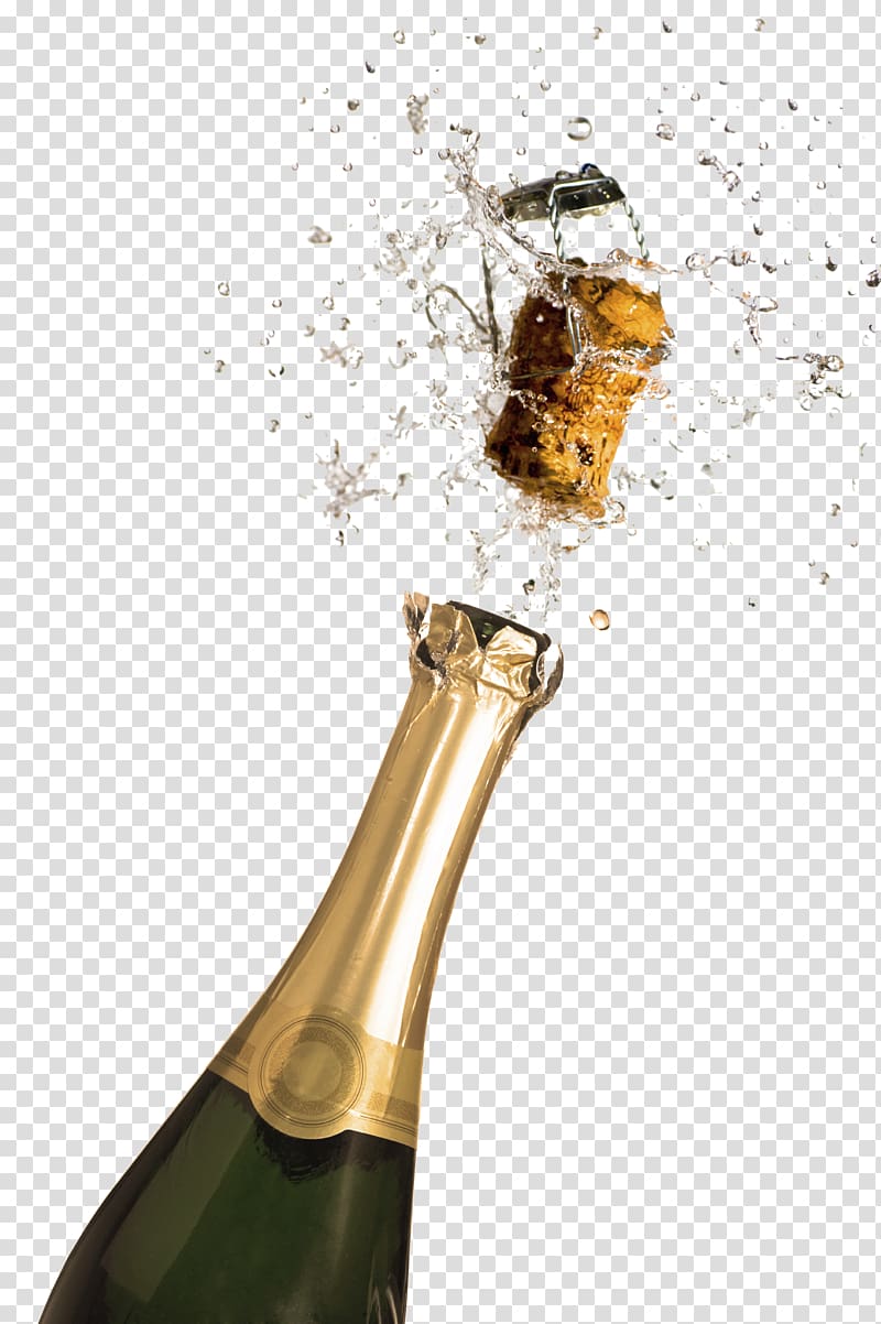 champagne bottle opening, Champagne , Champagne popping transparent background PNG clipart