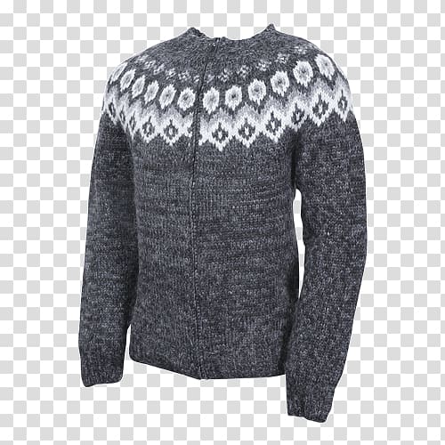 Cardigan Sweater Wool Zipper Aran jumper, zipper transparent background PNG clipart