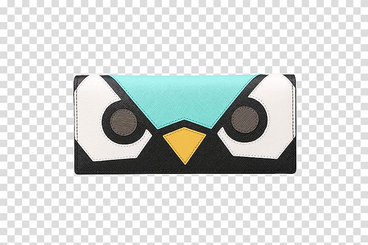 Owl Brand Pattern, Ruikeduosi leather Ms. long-Fold Wallet transparent background PNG clipart