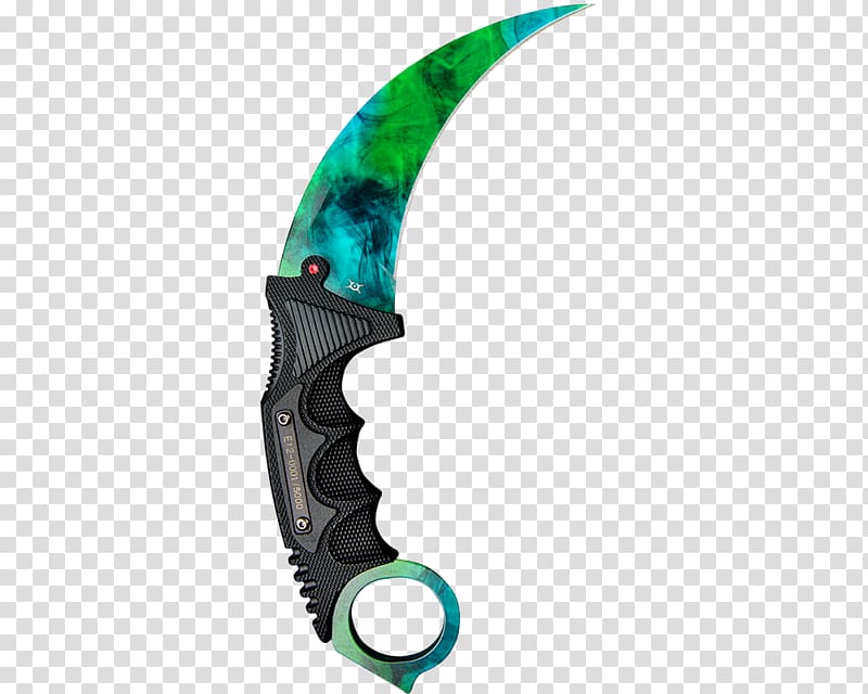 Counter-Strike: Global Offensive Knife Counter-Strike: Source Karambit Weapon, knife transparent background PNG clipart
