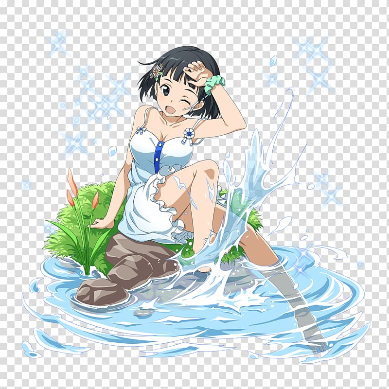 Vertebrate Mermaid Desktop Anime, feet up transparent background PNG clipart