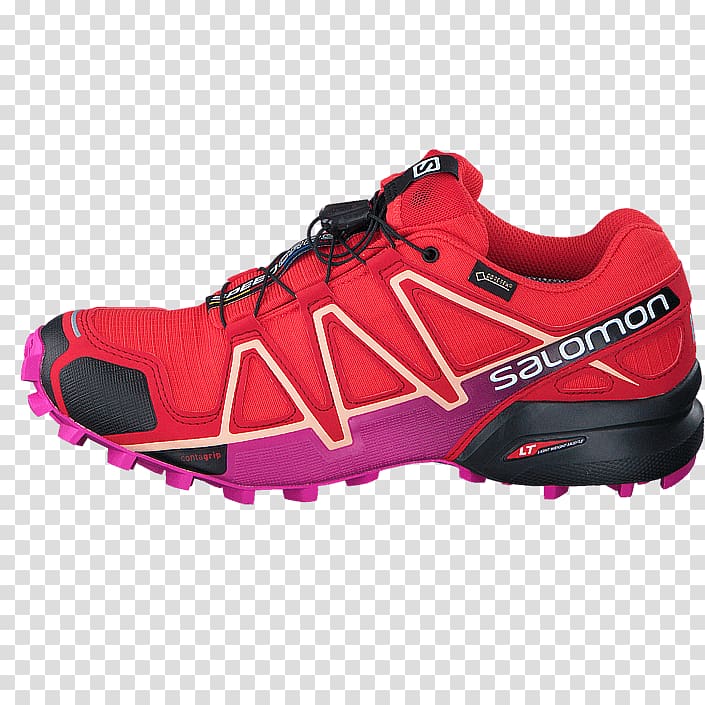 Sneakers Trail running Shoe Salomon Group Blue, Fiery Cross transparent background PNG clipart