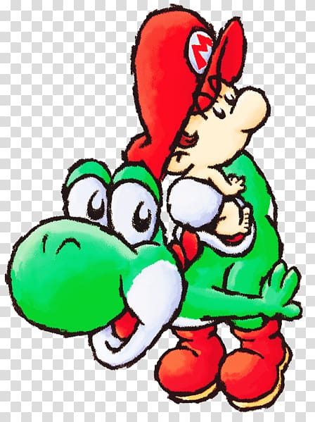 Super Mario World 2: Yoshi\'s Island Mario & Yoshi Yoshi\'s Island DS, mario transparent background PNG clipart