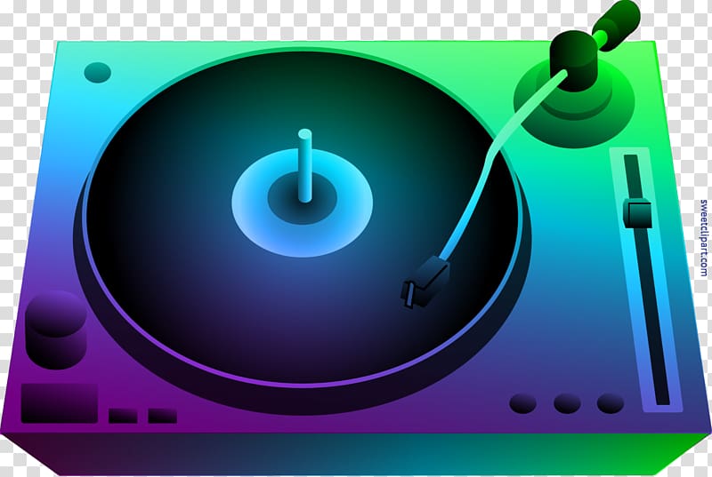 Turntablism Phonograph record Disc jockey , Turntable transparent background PNG clipart