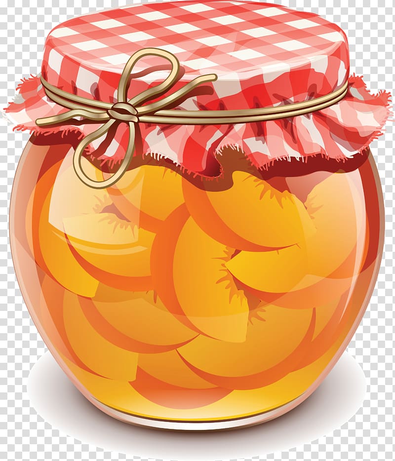 Gelatin dessert Fruit preserves Jar, jar transparent background PNG clipart