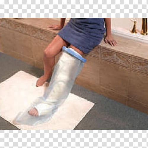 Gypsum Orthopedic cast Human leg Foot Arm, arm transparent background PNG clipart