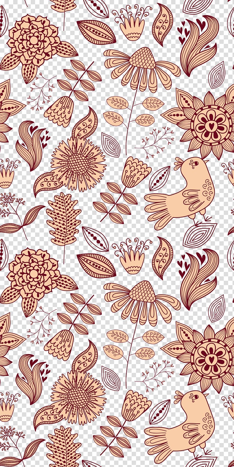 Visual arts , Coffee flower and bird background transparent background PNG clipart