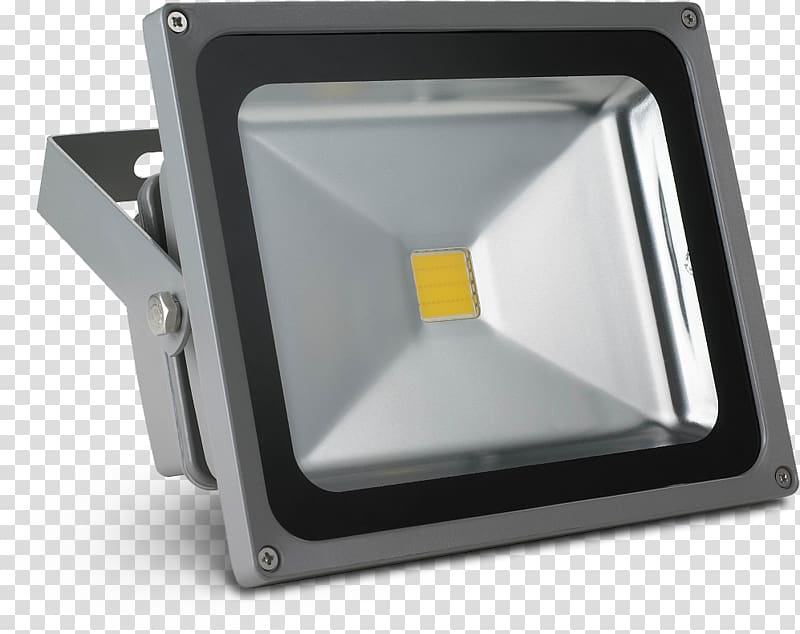 Searchlight Light-emitting diode LED lamp Street light, led lamp transparent background PNG clipart