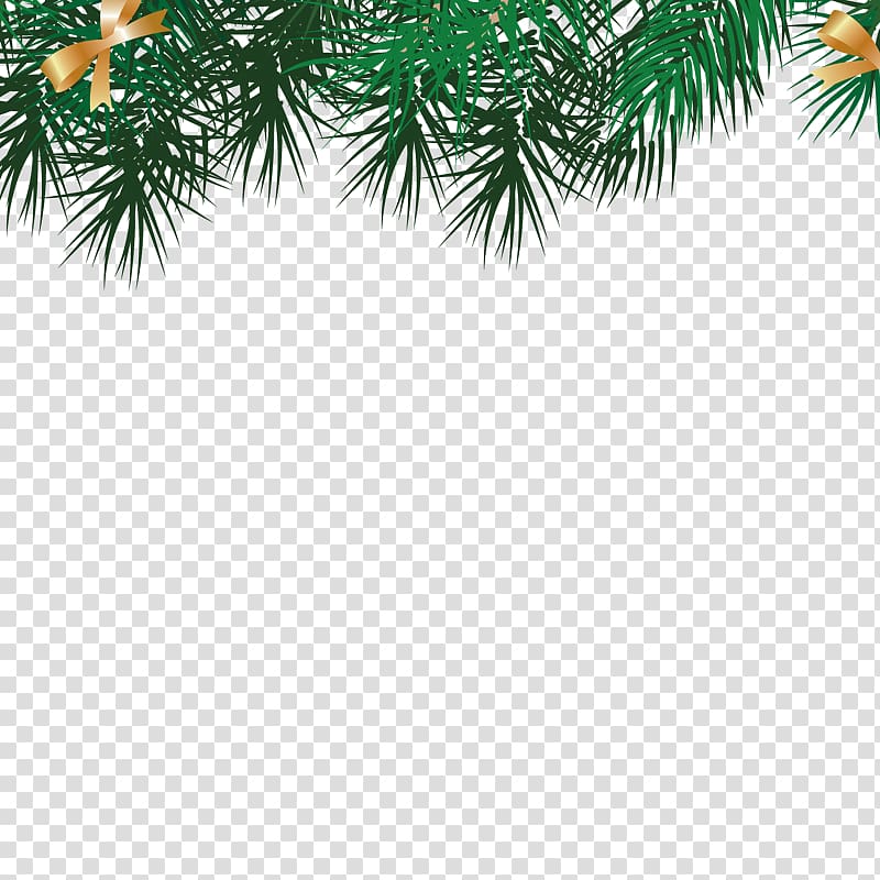 Borders and Frames Santa Claus Christmas frame, Leaves transparent background PNG clipart