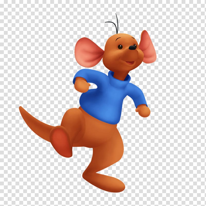 Winnie the Pooh Piglet Roo Tigger Hundred Acre Wood, kangaroo transparent background PNG clipart