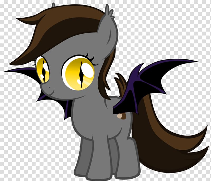 Pony Cat Bat Foal Horse, Cat transparent background PNG clipart