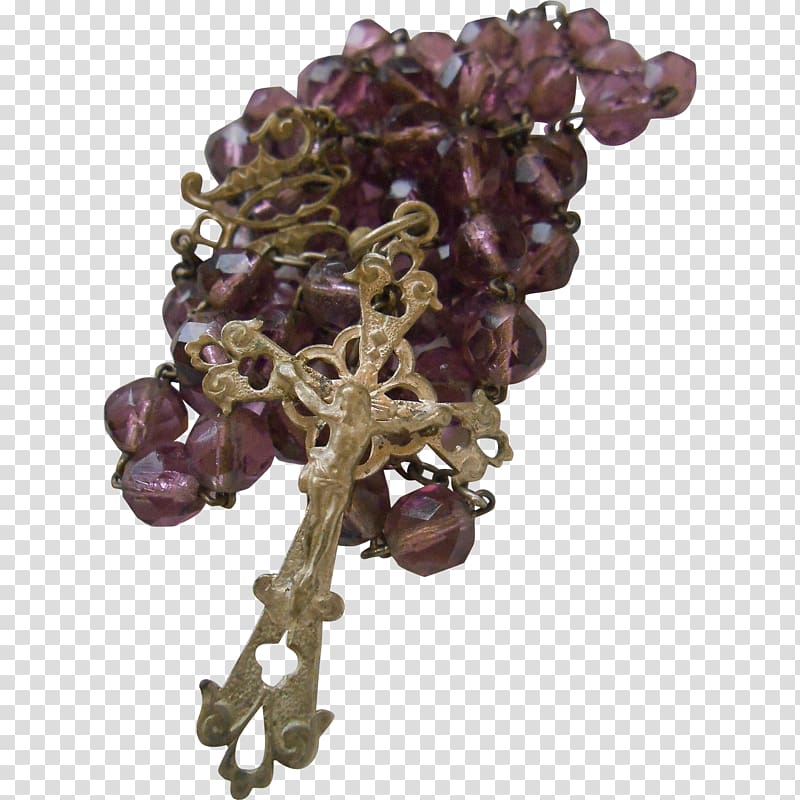 Rosary Prayer Beads Crucifix Ave Maria, others transparent background PNG clipart