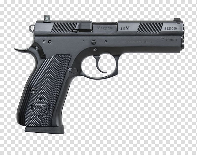 Bersa Firearm Concealed carry Pistol Česká zbrojovka Uherský Brod, Handgun transparent background PNG clipart
