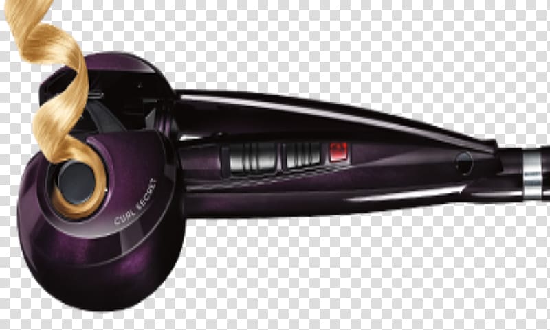 Hair iron BaByliss Paris Curl Secret 2 BaByLiss c1000e Curl Secret Auto-Curl Technology Hair Curling Iron BaByliss Curl Secret Ionic C1050E, hair transparent background PNG clipart