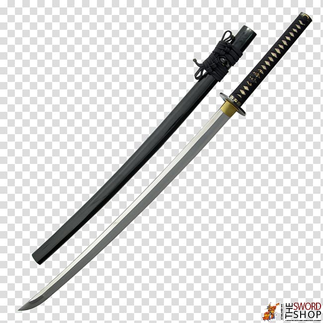 Japanese sword Katana Weapon Naginata, Sword transparent background PNG clipart