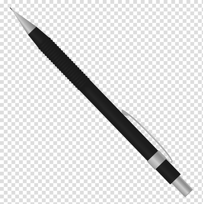 black and gray point pen, Pencil, Pencil transparent background PNG clipart