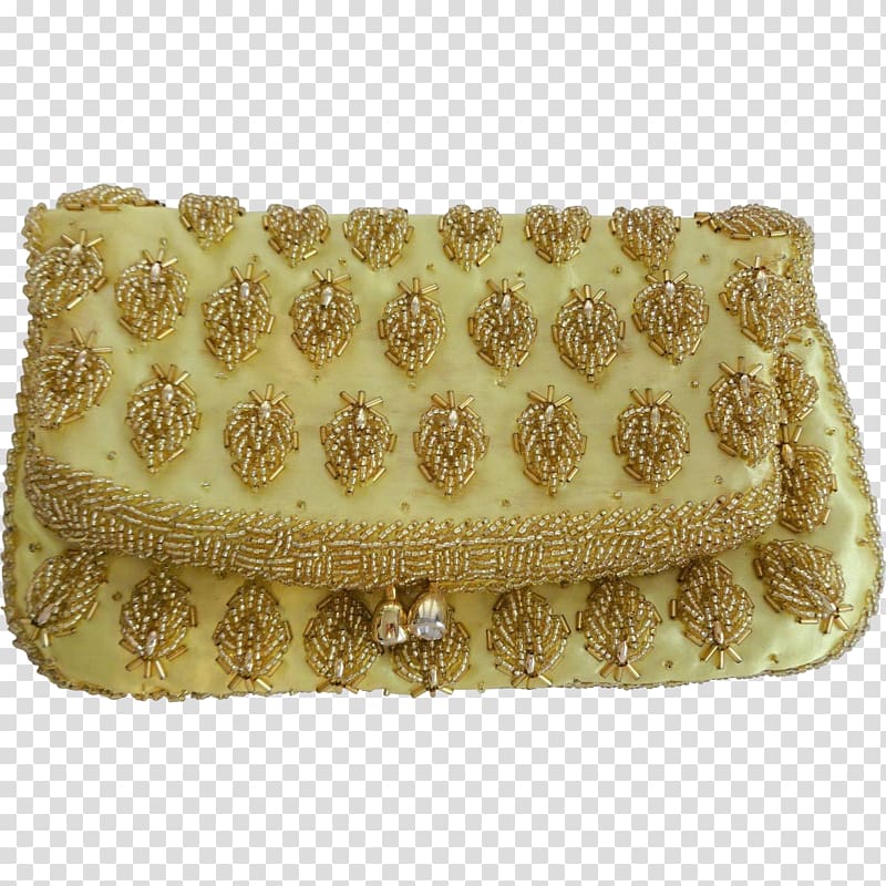 Handbag Chanel Clutch Imitation Gemstones & Rhinestones, retro sunbeams with yellow stripes transparent background PNG clipart