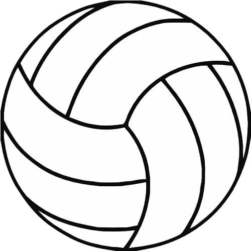 Volleyball net Coloring book , Volleyball transparent background PNG ...