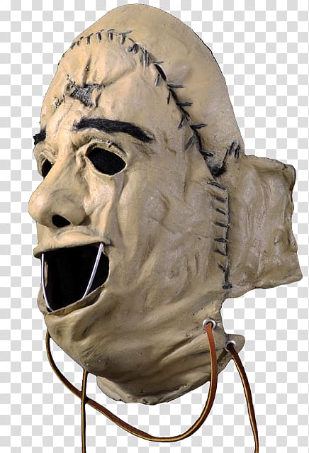 Mask Leatherface Jaw The Texas Chainsaw Massacre, mask transparent background PNG clipart