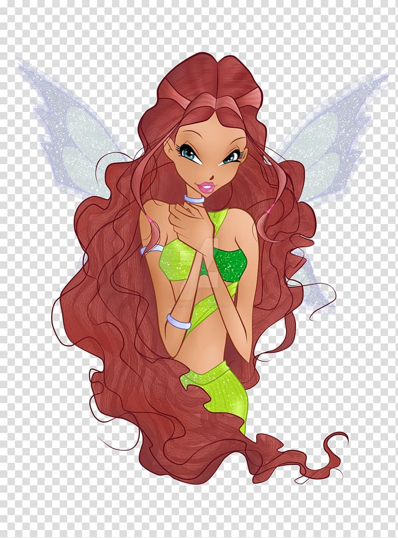 Aisha Fairy Tecna Winx Club, Season 2 Magic, Fairy transparent background PNG clipart