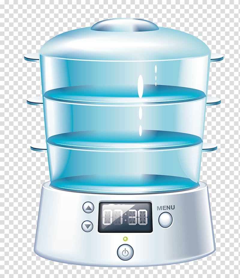 Home appliance Kitchen Blender graphics, steam cooker transparent background PNG clipart