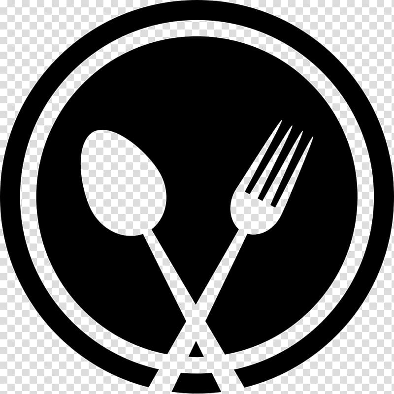 fork and spoon logo, Knife Fork Spoon Kitchen utensil Plate, restaurant logo transparent background PNG clipart