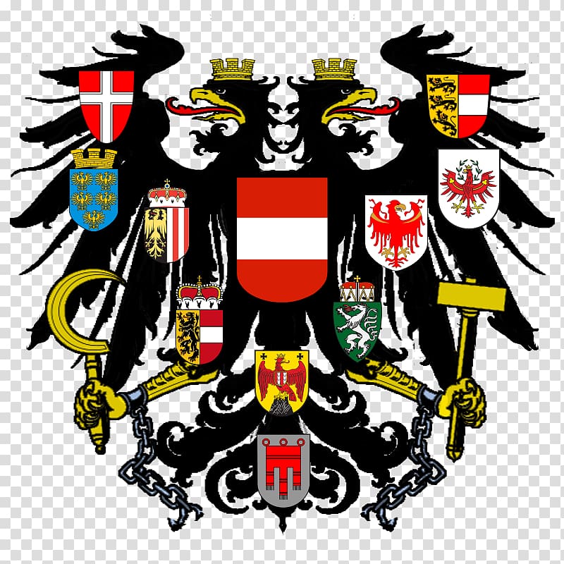 Austrian Empire Federal State of Austria Coat of arms of Austria, eagle transparent background PNG clipart