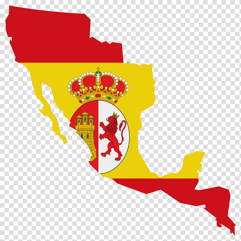 New Spain Flag of Spain Spanish Empire, france flag transparent background PNG clipart