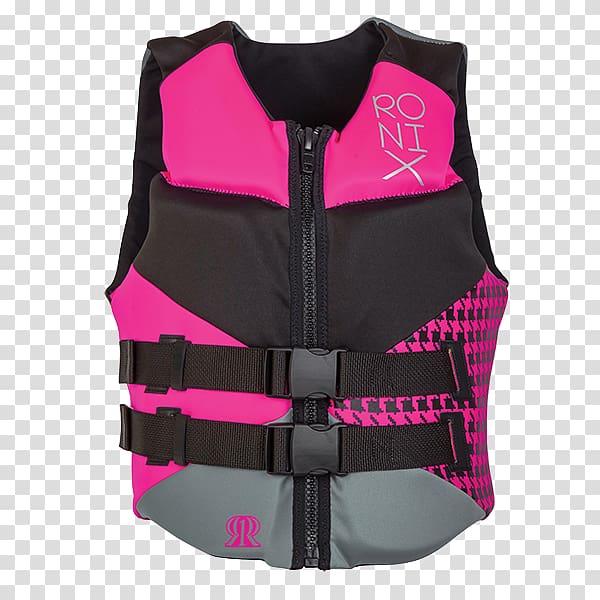 Gilets Life Jackets Wakeboarding Woman, jacket transparent background PNG clipart
