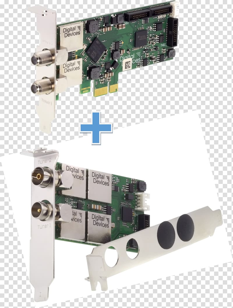 TV Tuner Cards & Adapters Electronics PCI Express Television, digital devices transparent background PNG clipart