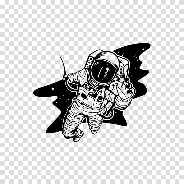 astronaut illustration, Astronaut Space suit Outer space Cartoon, astronaut transparent background PNG clipart
