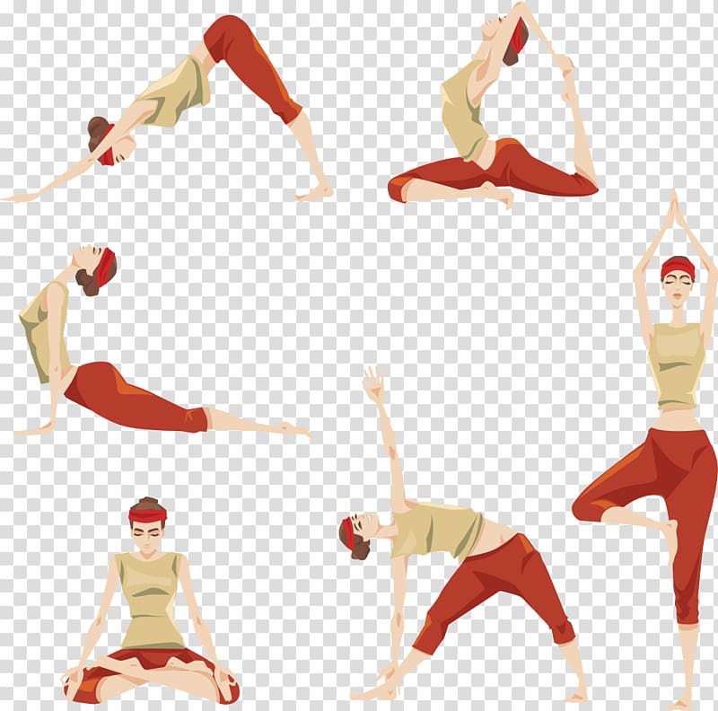 Pilates forms, Yoga Physical exercise , Fitness Yoga beauty transparent background PNG clipart