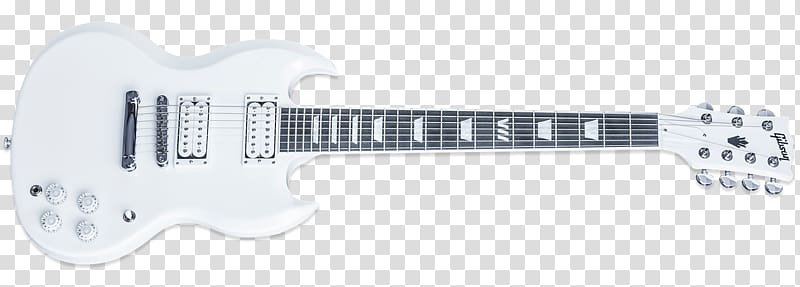 Seven-string guitar Fender Stratocaster Gibson Les Paul Gibson SG, the long side transparent background PNG clipart