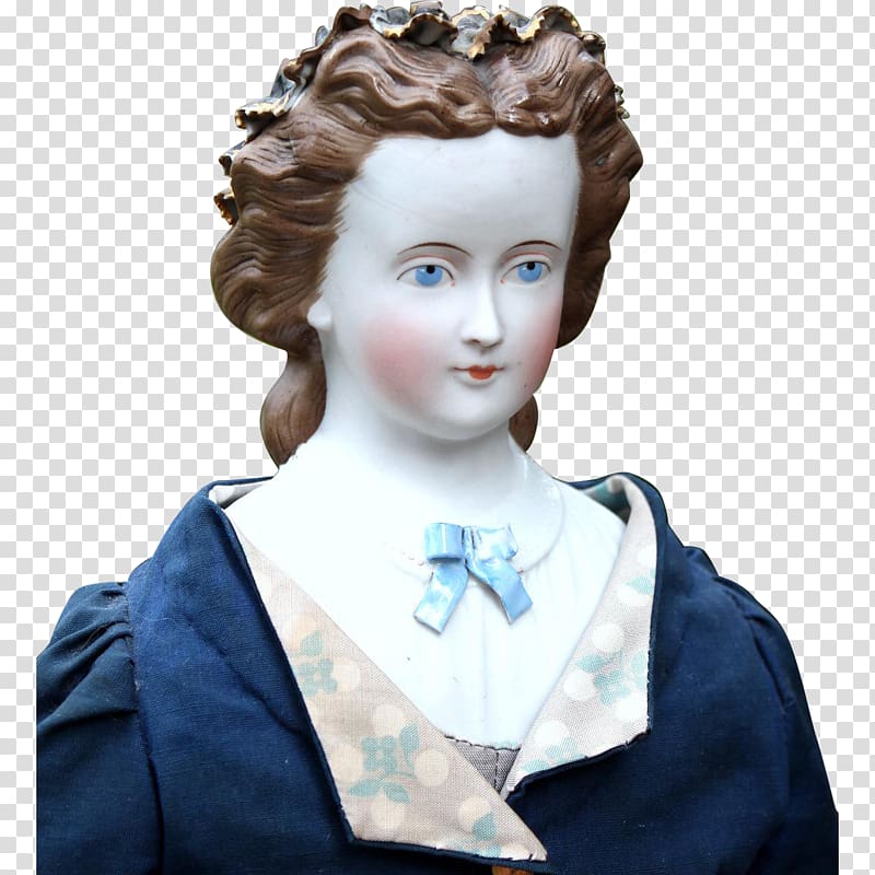 Parian doll Parian ware Bisque doll Porcelain, doll transparent background PNG clipart