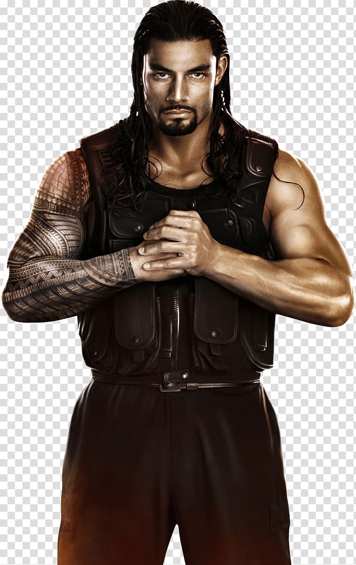 WWE Roman Reigns, Roman Reigns Front View transparent background PNG clipart