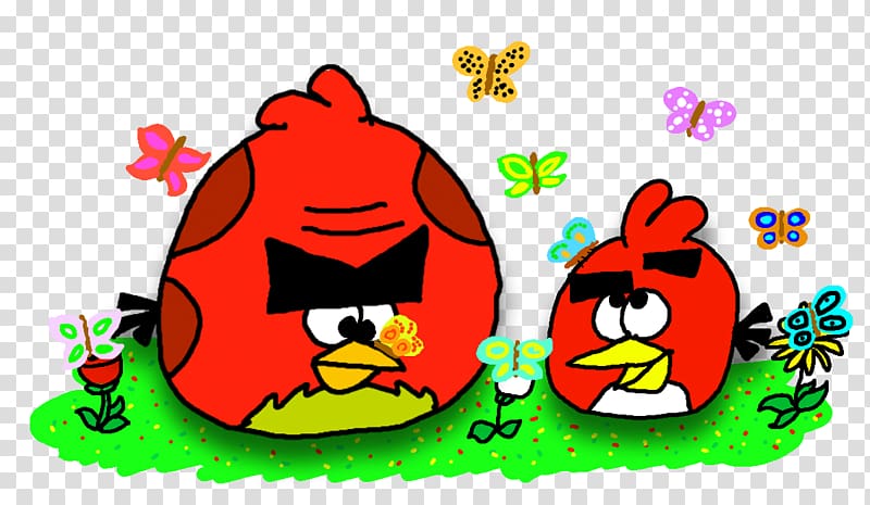 Angry Birds 2 Angry Birds Epic Red Game, angry birds seasons loading transparent background PNG clipart