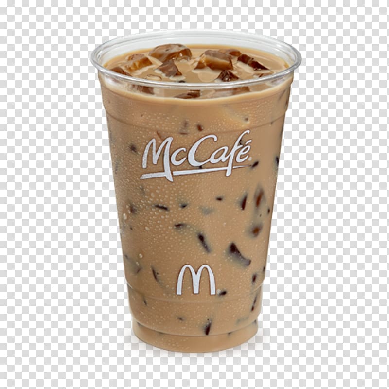Iced coffee Cafe Caffè mocha McDonald\'s, Coffee transparent background PNG clipart
