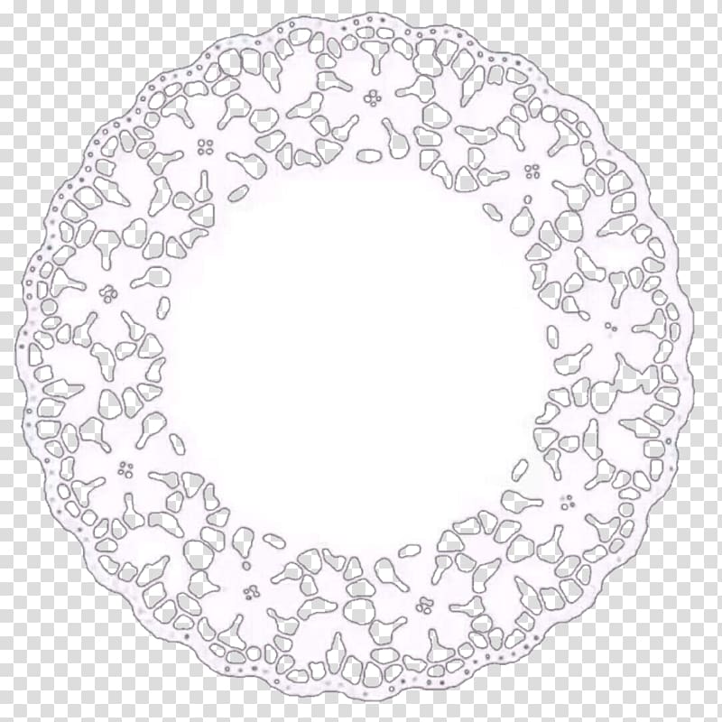 Place Mats Doily, design transparent background PNG clipart