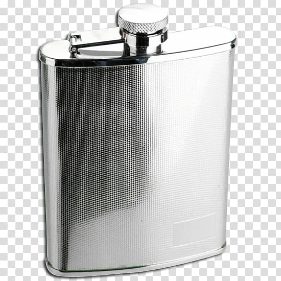 Hip flask Pewter Laboratory Flasks Metal Stainless steel, steel texture transparent background PNG clipart