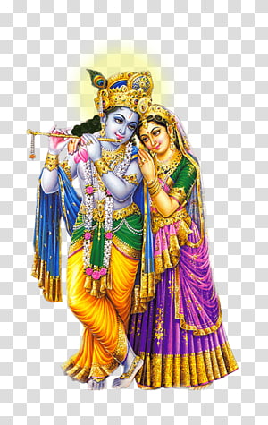 lord krishna and radha clipart sun