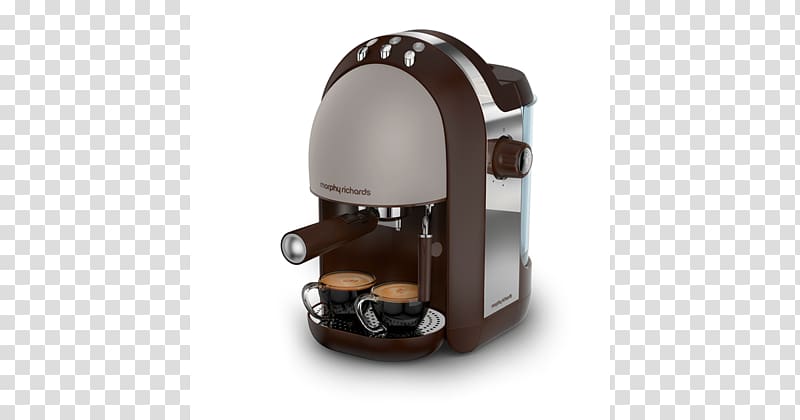 Coffeemaker Espresso Cappuccino Morphy Richards, Morphy Richards transparent background PNG clipart