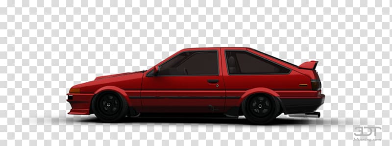 Compact car Automotive design Motor vehicle Model car, toyota ae86 transparent background PNG clipart