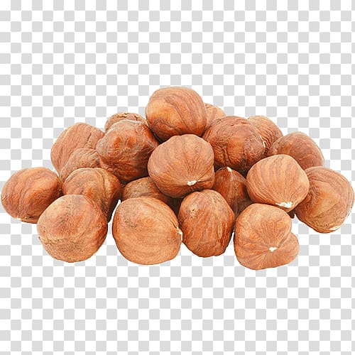 Hazelnut Organic food Raw foodism Filbert, seeds transparent background PNG clipart