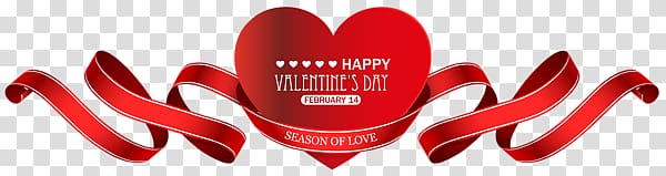 Happy Valentines Day transparent background PNG clipart