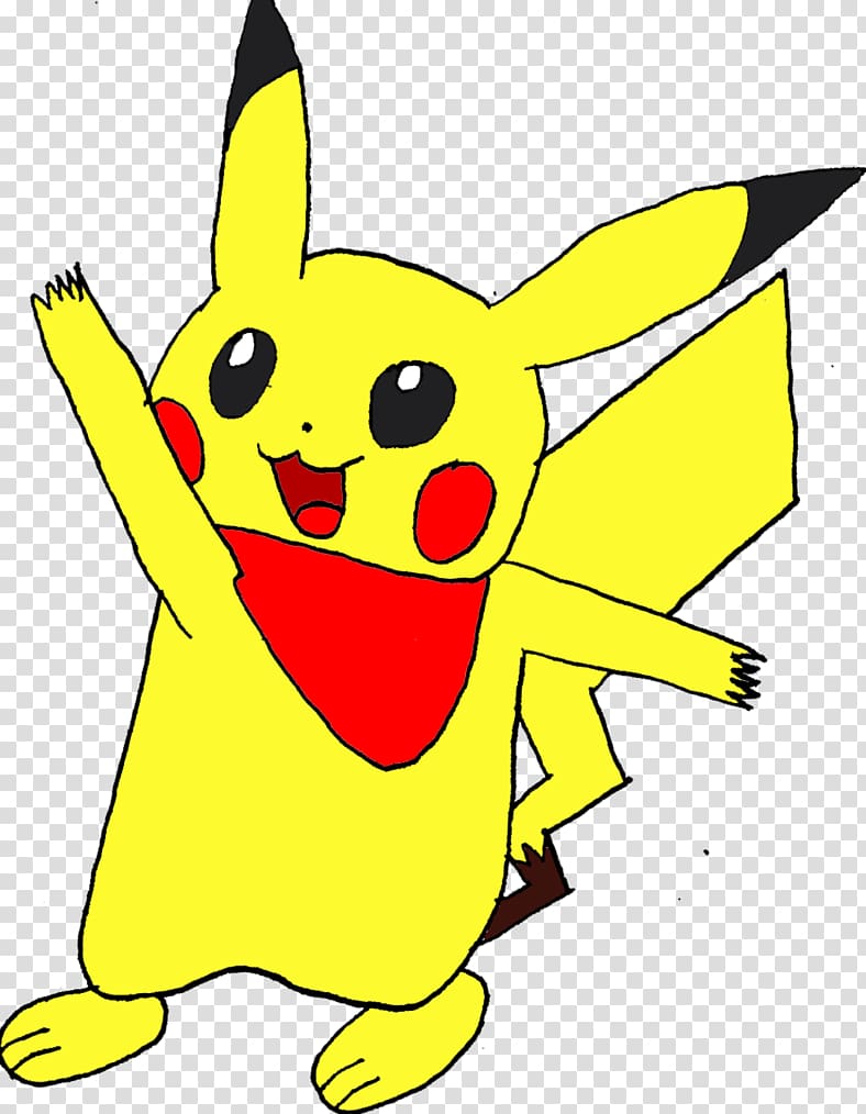 Line art Cartoon , pikachu transparent background PNG clipart