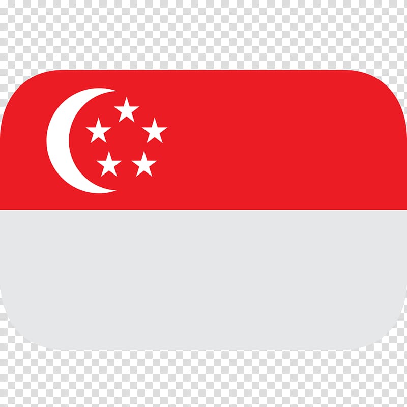 Flag of Singapore Rectangle Area, SINGAPORE transparent background PNG clipart