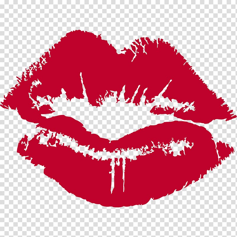 Lip , Of Red Lips transparent background PNG clipart